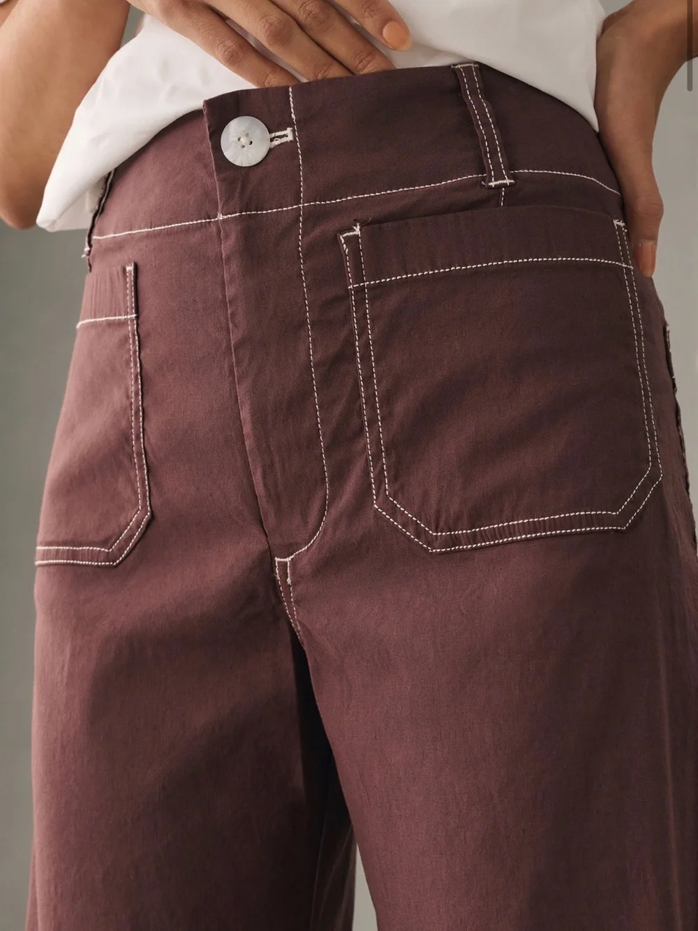 Collette Wide Leg Pants - TALL - Picture 4 of 11